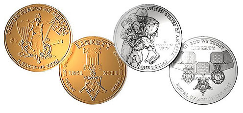 Bruce is currently spearheading a special charitable campaign to recognize the 150th anniversary of the Congressional Medal of Honor, with a special set of commemorative set of silver and gold coins, commissioned by Congress and the US Mint under a limited time availability – which expires December 16. 