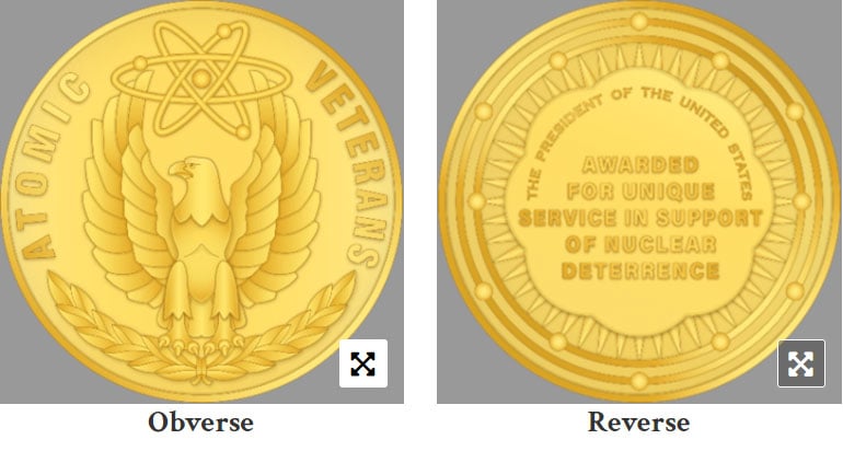 Atomic Veterans Commemorative Service Medal