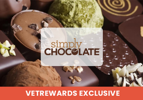 Simply Chocolate VetRewards Exclusive