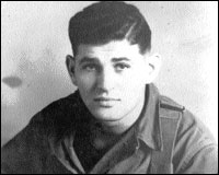 Tibor Rubin as a soldier in Korea in 1950