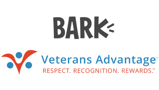 Bark Super Chewer and Veterans Advantage