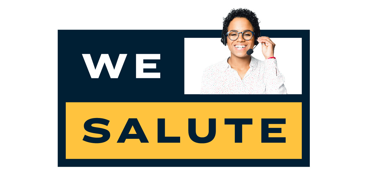 WeSalute 5-Star Customer Support