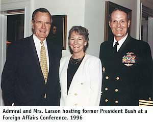 Larson, Bush