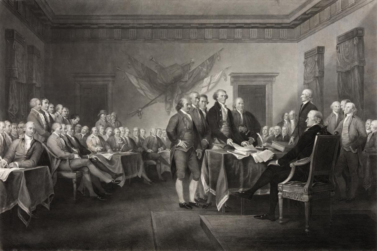 signing declaration of independence