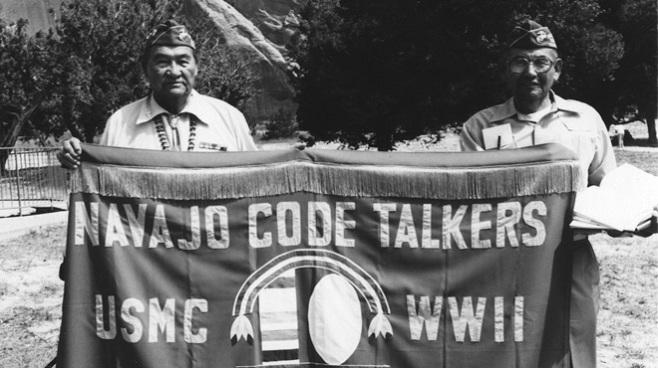 The Navajo Code Talkers 