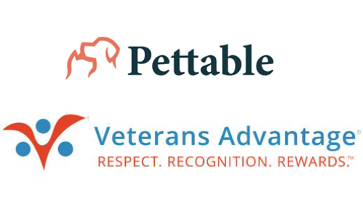 Pettable and Veterans Advantage