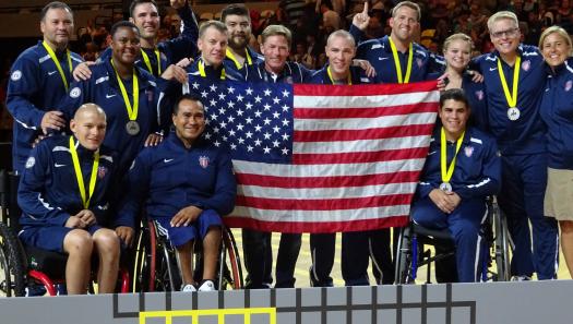 Ken Fisher with Invictus Team USA