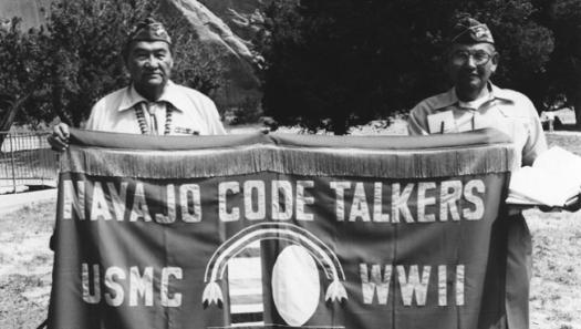 The Navajo Code Talkers 